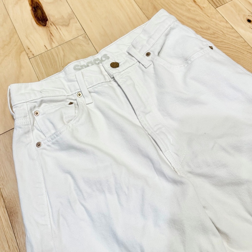 MOTHER Snacks! Women’s The Side Dish Cargo Skimp Denim Jeans - Picture 3 of 8